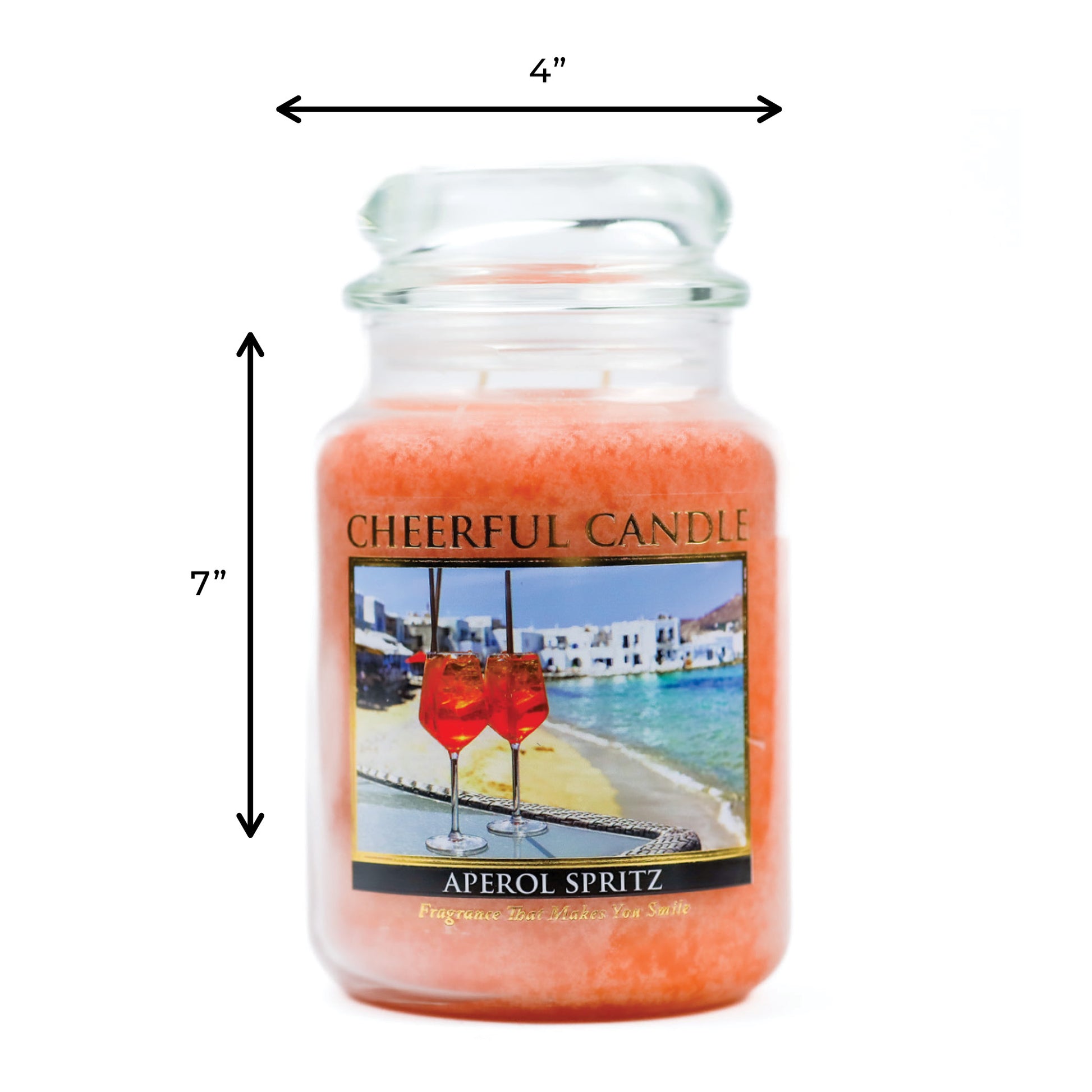 Aperol Spritz - 24 oz Cheerful Candle