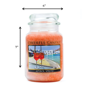 Aperol Spritz - 24 oz Cheerful Candle