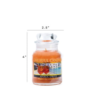 Aperol Spritz - 6 oz Cheerful Candle