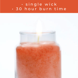 Aperol Spritz - 6 oz Baby Candle