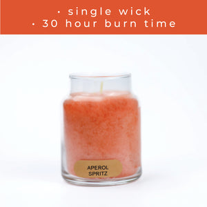 Aperol Spritz - 6 oz Baby Candle