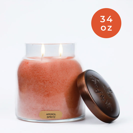 Aperol Spritz - 34 oz Papa Candle