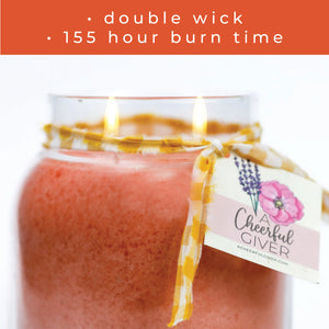 Aperol Spritz - 34 oz Papa Candle