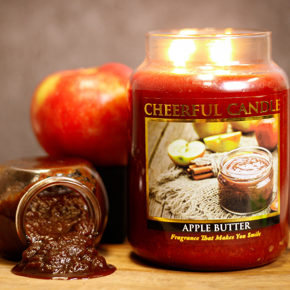 Apple Butter - 24 oz Cheerful Candle