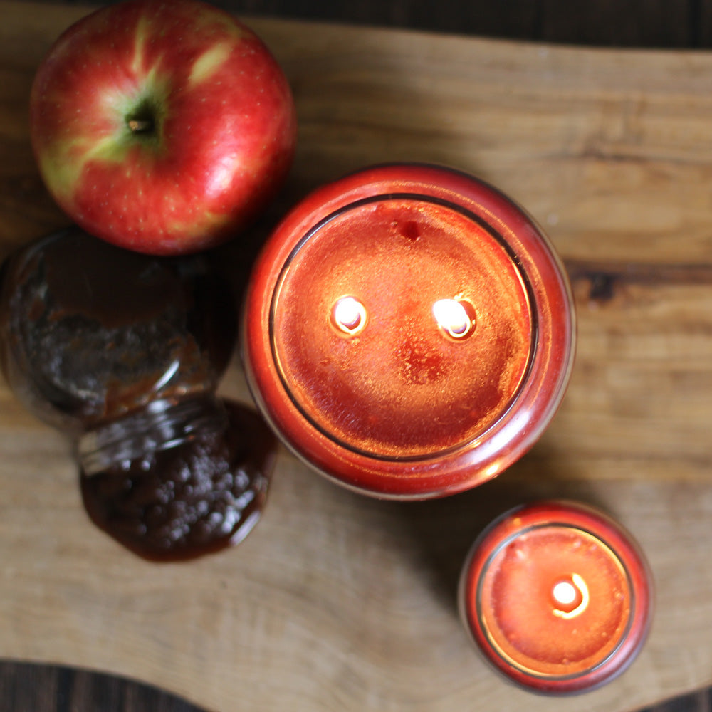 Apple Butter Scented Candle -16 oz, Double Wick, Cheerful Candle