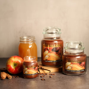 Aunt Kook's Apple Cider - 16 oz Cheerful Candle