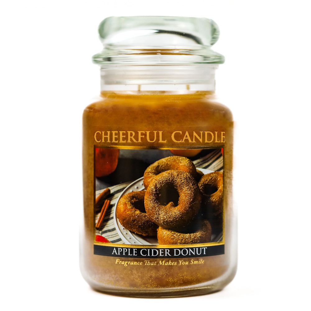 Apple Cider Donut - 24 oz Cheerful Candle