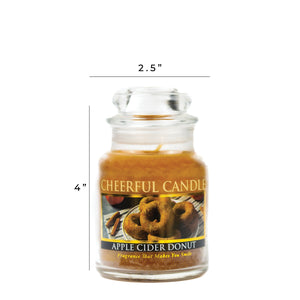 Apple Cider Donut - 6 oz Cheerful Candle