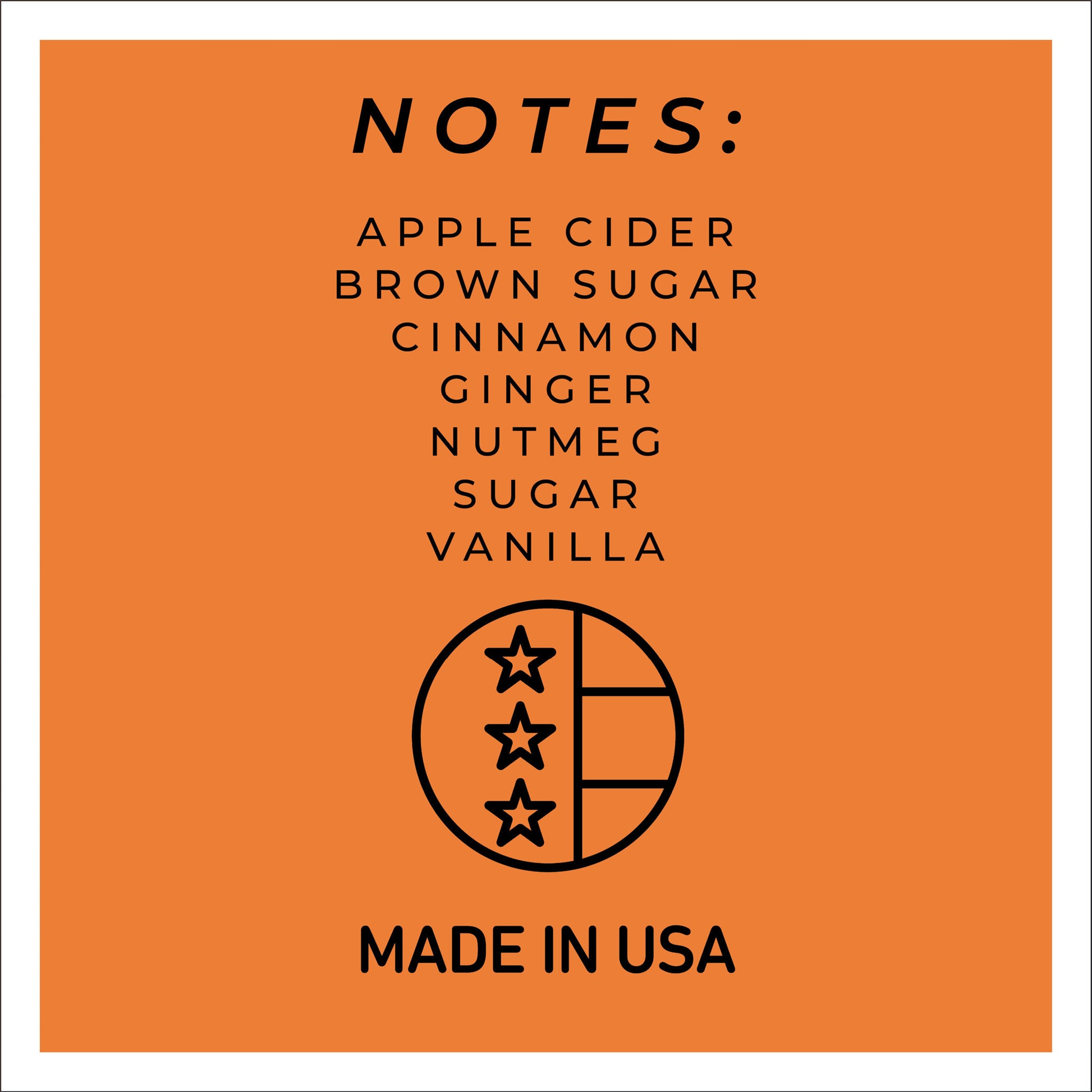 Apple Cider Donut - 6 oz Cheerful Candle