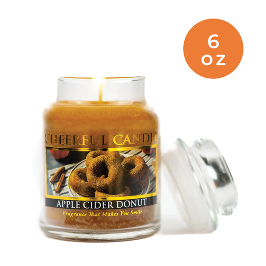 Apple Cider Donut - 6 oz Cheerful Candle