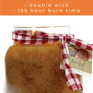 Apple Cider Donut - 34 oz Papa Candle
