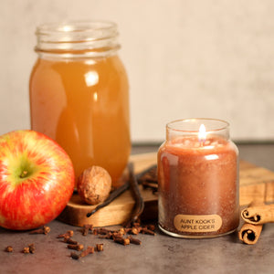 Aunt Kook's Apple Cider - 6 oz Baby Candle