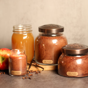 Aunt Kook's Apple Cider - 6 oz Baby Candle