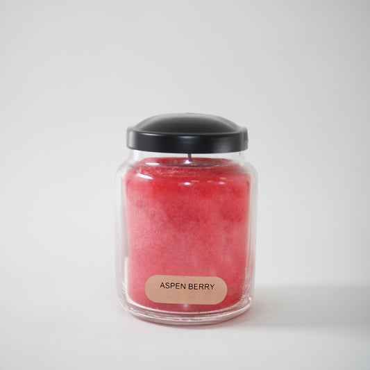 Aspen Berry Scented Candle - 6 oz, Single Wick, Baby Jar