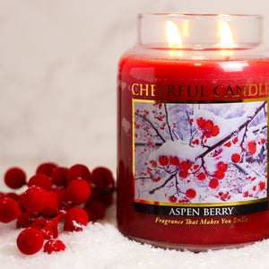 Aspen Berry - 24 oz Cheerful Candle