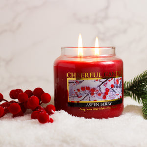 Aspen Berry - 16 oz Cheerful Candle