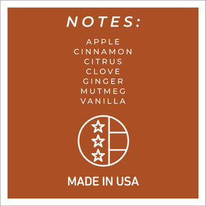 Aunt Kook's Apple Cider - 24 oz Cheerful Candle