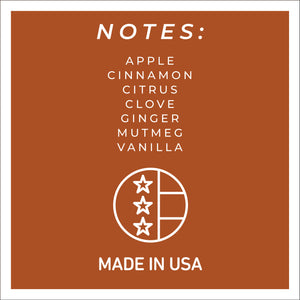 Aunt Kook's Apple Cider - 6 oz Baby Candle