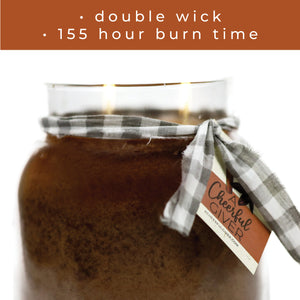 Aunt Kook's Apple Cider - 34 oz Papa Candle