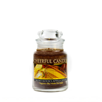 Aunt Kook's Apple Cider - 6 oz Cheerful Candle