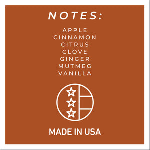 Aunt Kook's Apple Cider - 6 oz Cheerful Candle