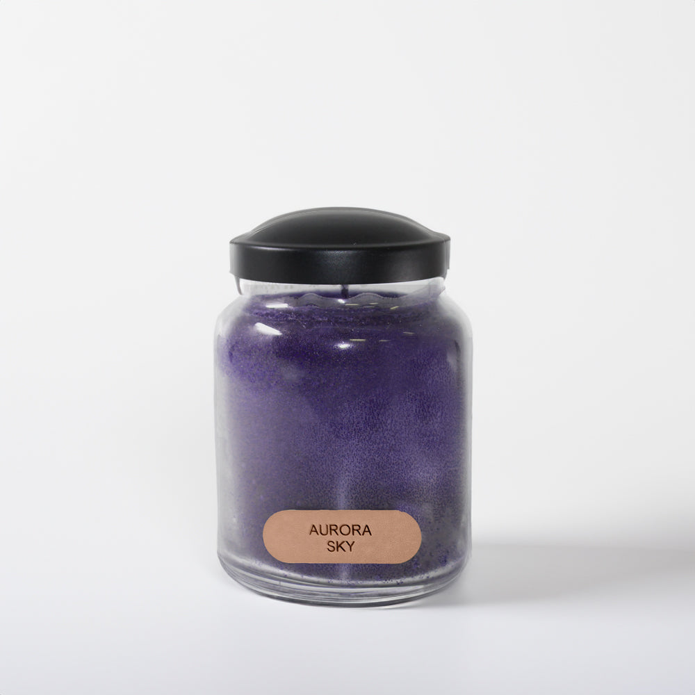 Aurora Sky Scented Candle - 6 oz, Single Wick, Baby Jar