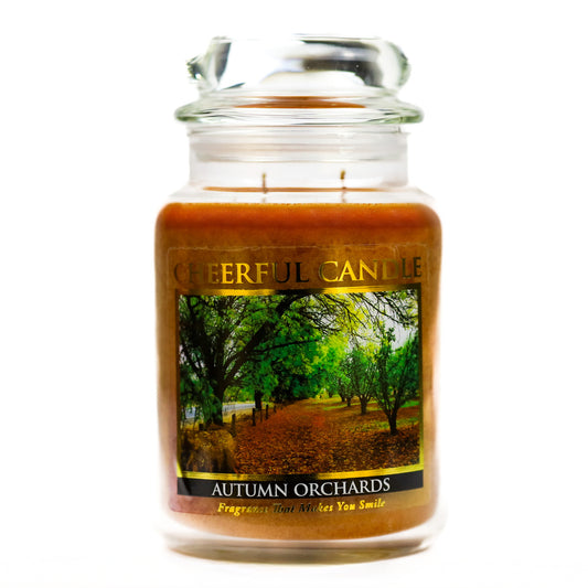 Autumn Orchards - 24 oz Cheerful Candle