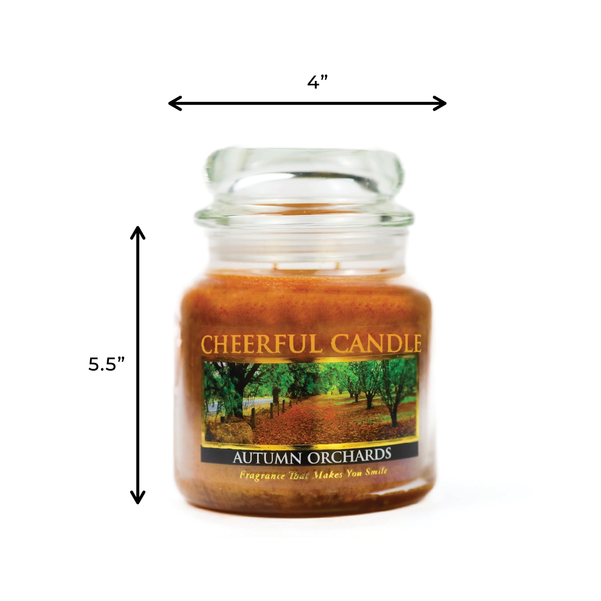 Autumn Orchards - 16 oz Cheerful Candle