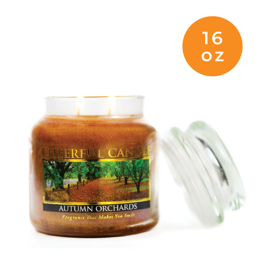 Autumn Orchards - 16 oz Cheerful Candle