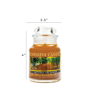 Autumn Orchards - 6 oz Cheerful Candle