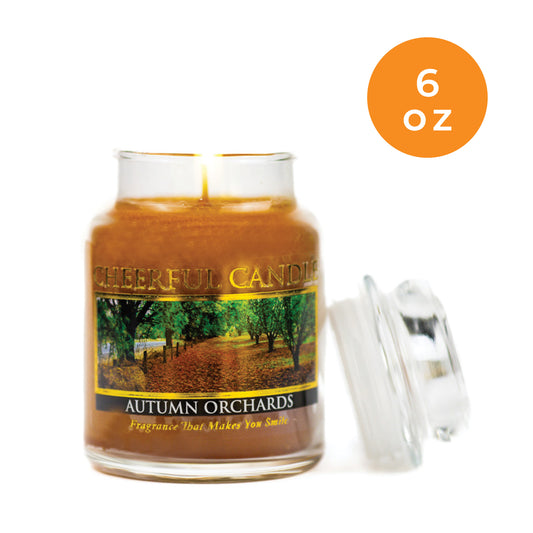 Autumn Orchards - 6 oz Cheerful Candle