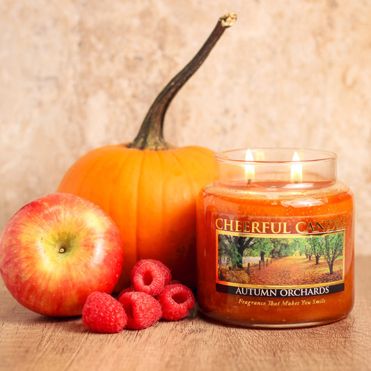 Autumn Orchards - 16 oz Cheerful Candle