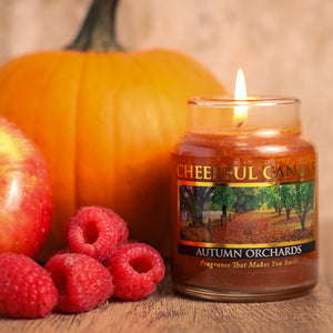 Autumn Orchards - 6 oz Cheerful Candle