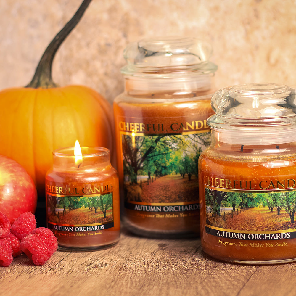 Autumn Orchards - 6 oz Cheerful Candle