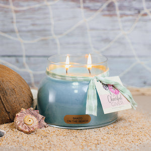 Baked on the Beach Scented Candle - 22 oz, Double Wick, Mama Jar