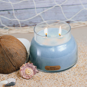 Baked on the Beach Scented Candle - 22 oz, Double Wick, Mama Jar