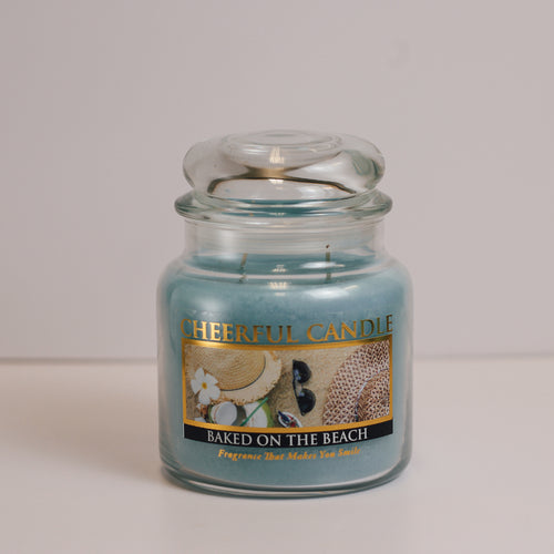 Baked on the Beach Scented Candle -16 oz, Double Wick, Cheerful Candle