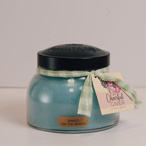 Baked on the Beach Scented Candle - 22 oz, Double Wick, Mama Jar