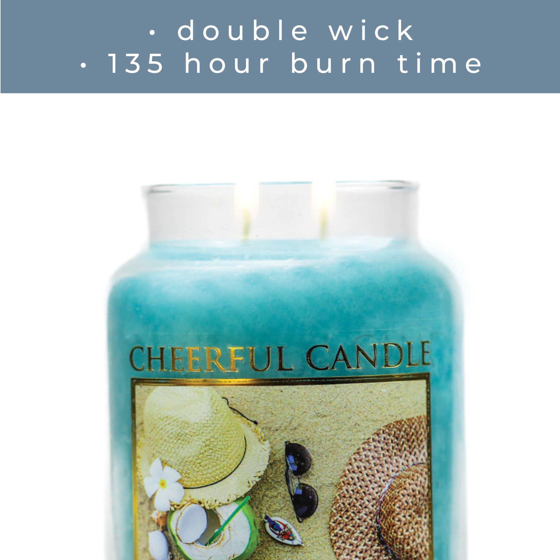 Baked on the Beach - 24 oz Cheerful Candle