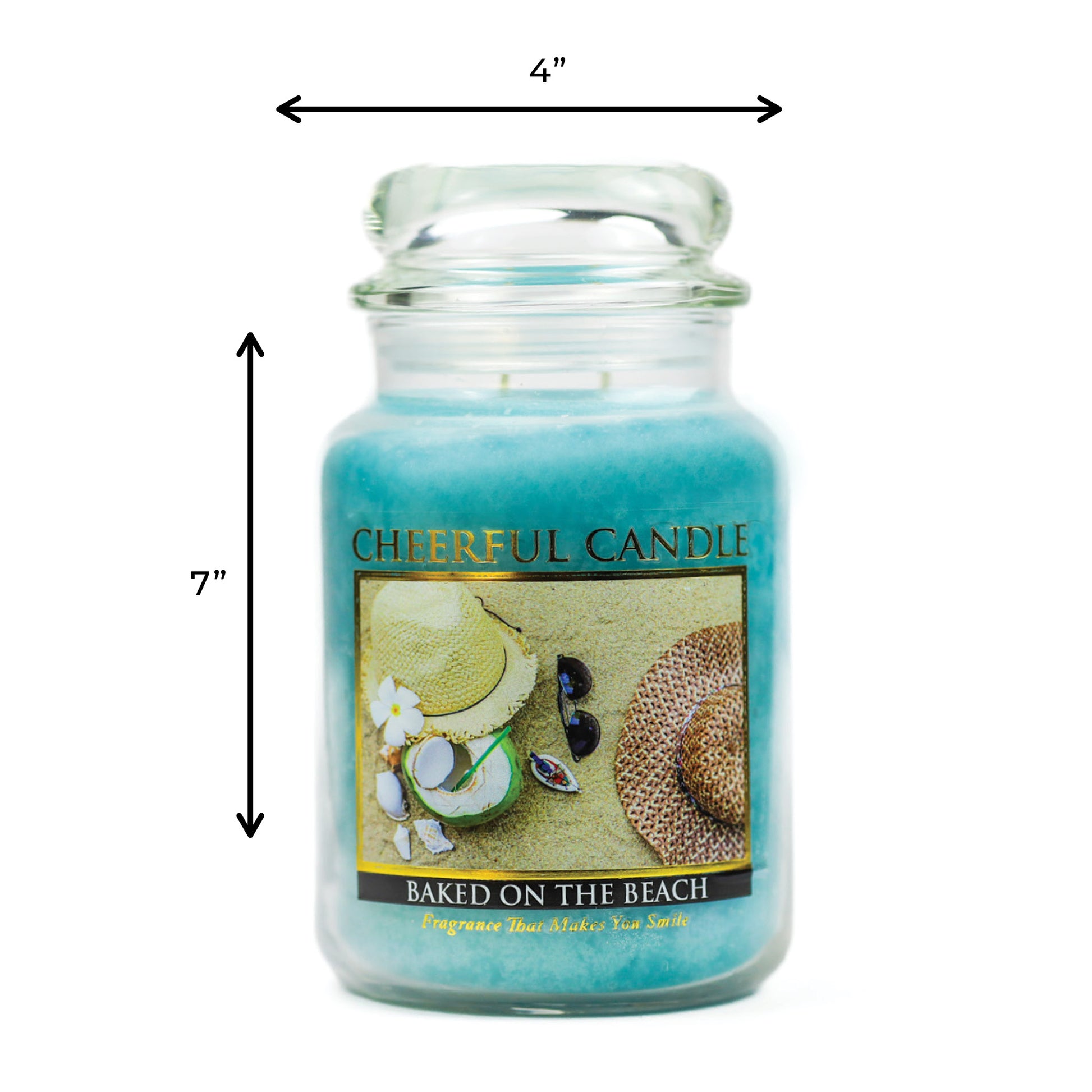 Baked on the Beach - 24 oz Cheerful Candle