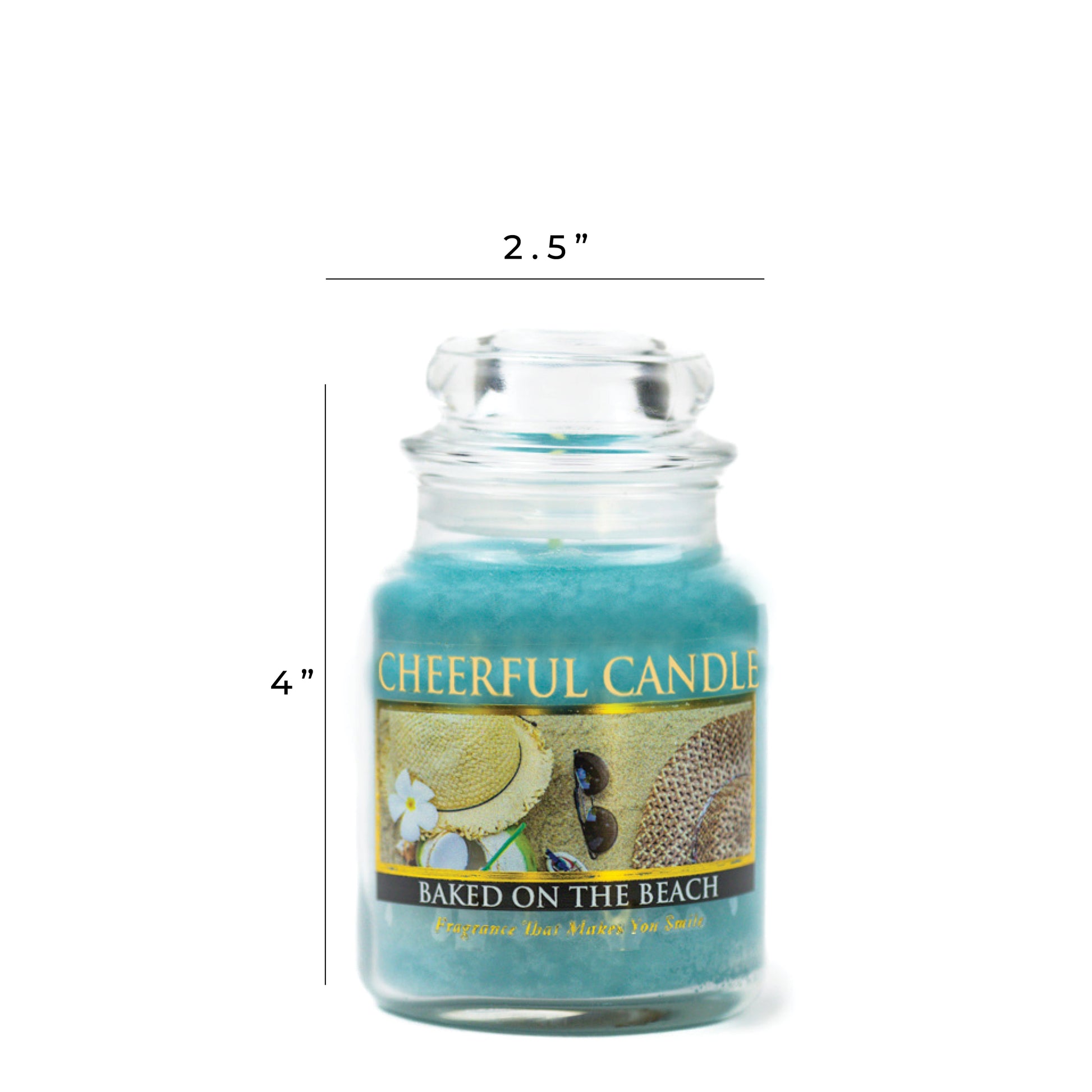 Baked on the Beach - 6 oz Cheerful Candle