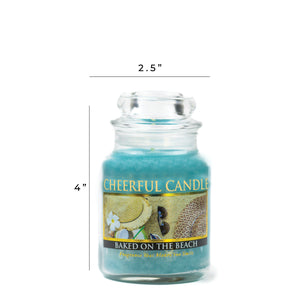 Baked on the Beach - 6 oz Cheerful Candle