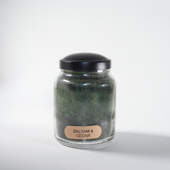 Balsam and Cedar Scented Candle - 6 oz, Single Wick, Baby Jar