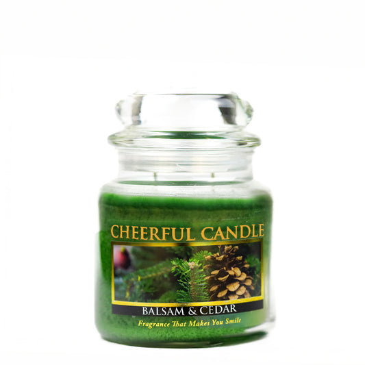 Balsam and Cedar - 16 oz Cheerful Candle