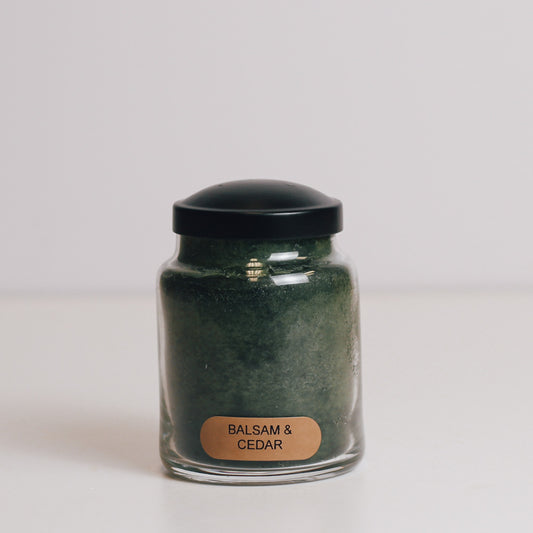 Balsam and Cedar - 6 oz Baby Candle