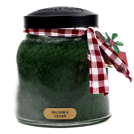 Balsam and Cedar - 34 oz Papa Candle