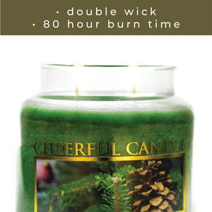 Balsam and Cedar - 16 oz Cheerful Candle