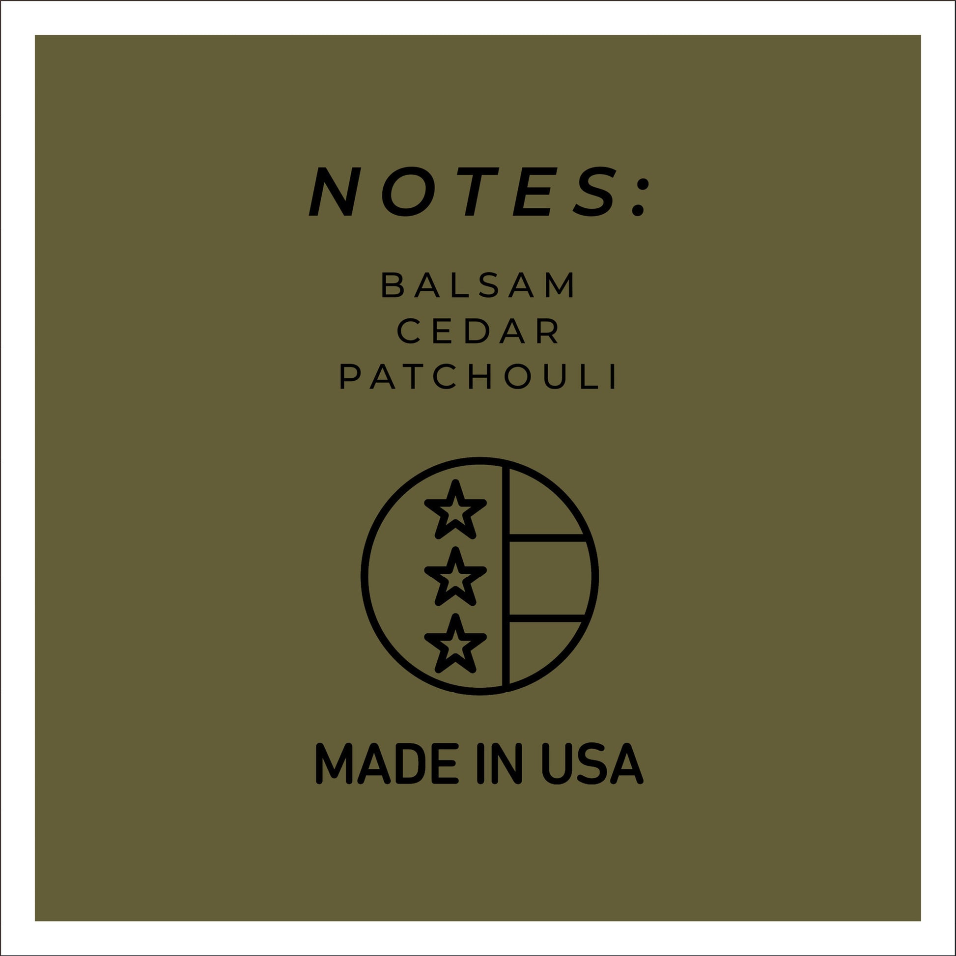 Balsam and Cedar - 6 oz Cheerful Candle