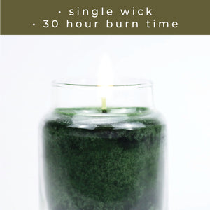 Balsam and Cedar - 6 oz Baby Candle