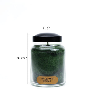 Balsam and Cedar - 6 oz Baby Candle